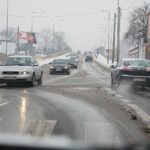 19.01.2021 Kielce. Trudne warunki na drogach / Wiktor Taszłow / Radio Kielce