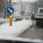 19.01.2021 Kielce. Trudne warunki na drogach / Wiktor Taszłow / Radio Kielce