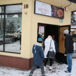 19.01.2021. Kielce. Jadłodajnia otwarta wbrew obowiązującym restrykcjom / Wiktor Taszłow / Radio Kielce