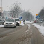 19.01.2021 Kielce. Trudne warunki na drogach / Wiktor Taszłow / Radio Kielce