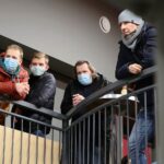 20.01.2021. Kielce. Baza Zbożowa - spotkanie "artystów" z nowymi zarządcami / Wiktor Taszłow / Radio Kielce