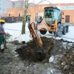 21.01.2021. Kielce. Awaria wodociągu na osiedlu Na Stoku / Wiktor Taszłow / Radio Kielce