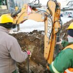 21.01.2021. Kielce. Awaria wodociągu na osiedlu Na Stoku / Wiktor Taszłow / Radio Kielce