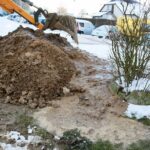 21.01.2021. Kielce. Awaria wodociągu na osiedlu Na Stoku / Wiktor Taszłow / Radio Kielce