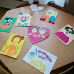 21.01,2021. Kielce. Prace dzieci z Przedszkola Samorządowego nr 25 w Kielcach / Wiktor Taszłow / Radio Kielce