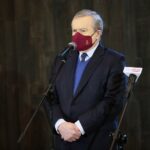 22.01.2021. Michniów. Wizyta wicepremiera Piotra Glińskiego w Mauzoleum Martyrologii Wsi Polskiej. Na zdjęciu: Piotr Gliński - wicepremier; minister kultury, dziedzictwa narodowego i sportu / Wiktor Taszłow / Radio Kielce