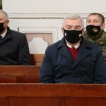 23.01.2021. Suchedniów. Obchody 158. rocznicy wybuchu powstania styczniowego. Na zdjęciu Andrzej Bętkowski - marszałek województwa świętokrzyskiego / Wiktor Taszłow / Radio Kielce