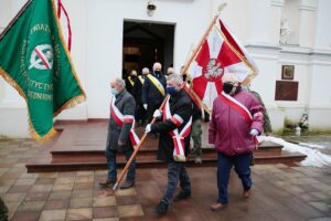 23.01.2021. Suchedniów. Obchody 158. rocznicy wybuchu powstania styczniowego / Wiktor Taszłow / Radio Kielce