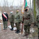 23.01.2021. Suchedniów. Obchody 158. rocznicy wybuchu powstania styczniowego / Wiktor Taszłow / Radio Kielce