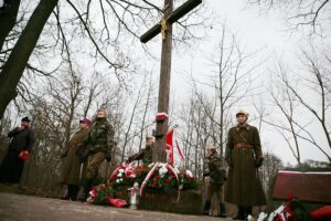 23.01.2021. Suchedniów. Obchody 158. rocznicy wybuchu powstania styczniowego / Wiktor Taszłow / Radio Kielce