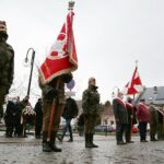 23.01.2021. Bodzentyn. Obchody 158. rocznicy wybuchu powstania styczniowego / Wiktor Taszłow / Radio Kielce