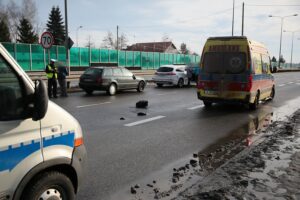 23.01.2021 Kielce. Tragiczne potrącenie na ulicy Ściegiennego / Wiktor Taszłow / Radio Kielce