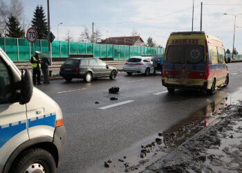 23.01.2021 Kielce. Tragiczne potrącenie na ulicy Ściegiennego / Wiktor Taszłow / Radio Kielce