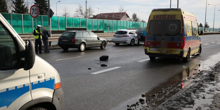 23.01.2021 Kielce. Tragiczne potrącenie na ulicy Ściegiennego / Wiktor Taszłow / Radio Kielce