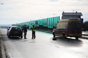 23.01.2021 Kielce. Tragiczne potrącenie na ulicy Ściegiennego / Wiktor Taszłow / Radio Kielce