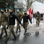 24.01.2021. Białogon. Marsz Pamięci upamiętniający 158. rocznicę wybuchu powstania styczniowego / Wiktor Taszłow / Radio Kielce