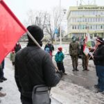 24.01.2021. Białogon. Marsz Pamięci upamiętniający 158. rocznicę wybuchu powstania styczniowego / Wiktor Taszłow / Radio Kielce