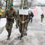 24.01.2021. Białogon. Marsz Pamięci upamiętniający 158. rocznicę wybuchu powstania styczniowego / Wiktor Taszłow / Radio Kielce