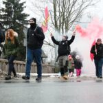 24.01.2021. Białogon. Marsz Pamięci upamiętniający 158. rocznicę wybuchu powstania styczniowego / Wiktor Taszłow / Radio Kielce