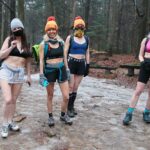 24.01.2021. Święta Katarzyna. Morsy wchodzą na Łysicę / Wiktor Taszłow / Radio Kielce