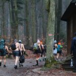 24.01.2021. Święta Katarzyna. Morsy wchodzą na Łysicę / Wiktor Taszłow / Radio Kielce