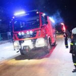 26.01.2021. Ciekoty. Przekazanie nowego wozu strażakom / Wiktor Taszłow / Radio Kielce