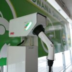 25.01.2021. Kielce. Stacja ładowania pojazdów elektrycznych / Wiktor Taszłow / Radio Kielce