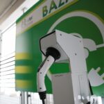 25.01.2021. Kielce. Stacja ładowania pojazdów elektrycznych / Wiktor Taszłow / Radio Kielce