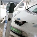 25.01.2021. Kielce. Stacja ładowania pojazdów elektrycznych / Wiktor Taszłow / Radio Kielce