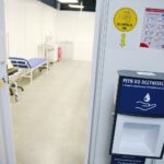 04.12.2020. Kielce. Szpital tymczasowy w Targach Kielce / Wiktor Taszłow / Radio Kielce