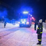 26.01.2021. Ciekoty. Przekazanie nowego wozu strażakom / Wiktor Taszłow / Radio Kielce