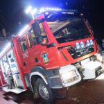 26.01.2021. Ciekoty. Przekazanie nowego wozu strażakom / Wiktor Taszłow / Radio Kielce