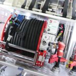 26.01.2021. Ciekoty. Przekazanie nowego wozu strażakom / Wiktor Taszłow / Radio Kielce