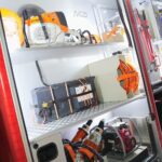 26.01.2021. Ciekoty. Przekazanie nowego wozu strażakom / Wiktor Taszłow / Radio Kielce