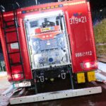 26.01.2021. Ciekoty. Przekazanie nowego wozu strażakom / Wiktor Taszłow / Radio Kielce