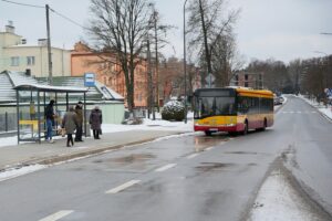 27.012021. Kielce. Ulica Szczepaniaka / Wiktor Taszłow / Radio Kielce