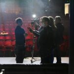 17.12.2020. Kielce. Próba do spektaklu "Wiosenna bujność traw" / Wiktor Taszłow / Radio Kielce