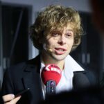 17.12.2020. Kielce. Próba do spektaklu "Wiosenna bujność traw". Na zdjęciu: Jakub Gola - aktorka / Wiktor Taszłow / Radio Kielce