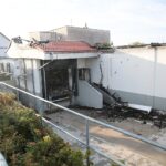 25.08.2020. Kielce. Zgliszcza marketu Lidl przy ulicy Piekoszowskiej / Wiktor Taszłow / Radio Kielce