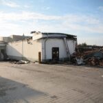 25.08.2020. Kielce. Zgliszcza marketu Lidl przy ulicy Piekoszowskiej / Wiktor Taszłow / Radio Kielce