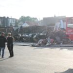 25.08.2020. Kielce. Zgliszcza marketu Lidl przy ulicy Piekoszowskiej / Wiktor Taszłow / Radio Kielce