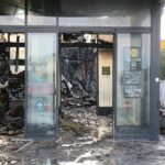 25.08.2020. Kielce. Zgliszcza marketu Lidl przy ulicy Piekoszowskiej / Wiktor Taszłow / Radio Kielce