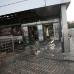 25.08.2020. Kielce. Zgliszcza marketu Lidl przy ulicy Piekoszowskiej / Wiktor Taszłow / Radio Kielce