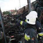 25.08.2020. Kielce. Zgliszcza marketu Lidl przy ulicy Piekoszowskiej / Wiktor Taszłow / Radio Kielce