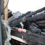 25.08.2020. Kielce. Zgliszcza marketu Lidl przy ulicy Piekoszowskiej / Wiktor Taszłow / Radio Kielce