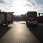 25.08.2020. Kielce. Zgliszcza marketu Lidl przy ulicy Piekoszowskiej / Wiktor Taszłow / Radio Kielce