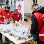 24.12.2020. Kielce. Wigilia dla osób bezdomnych i potrzebujących / Wiktor Taszłow / Radio Kielce