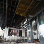 25.08.2020. Kielce. Zgliszcza marketu Lidl przy ulicy Piekoszowskiej / Wiktor Taszłow / Radio Kielce