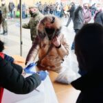 24.12.2020. Kielce. Wigilia dla osób bezdomnych i potrzebujących / Wiktor Taszłow / Radio Kielce