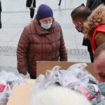 24.12.2020. Kielce. Wigilia dla osób bezdomnych i potrzebujących / Wiktor Taszłow / Radio Kielce